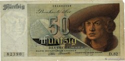 50 Deutsche Mark ALLEMAGNE FÉDÉRALE 1948 P.14a