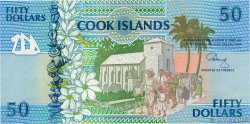 50 Dollars ÎLES COOK 1992 P.10a NEUF