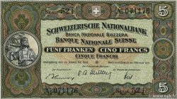 5 Francs SUISSE 1951 P.11o