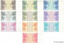 250 Kuponi au 1000000 Kuponi Lot GEORGIE 1993 P.43 au 52 NEUF