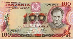 100 Shilingi TANZANIE 1977 P.08d NEUF