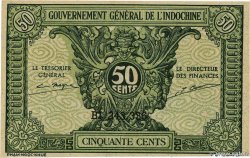 50 Cents INDOCHINE FRANÇAISE 1942 P.091a NEUF