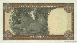 5 Dollars RHODÉSIE 1978 P.36b pr.NEUF