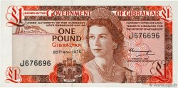 1 Pound GIBRALTAR 1975 P.20a