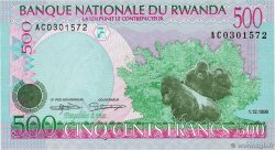 500 Francs RWANDA 1998 P.26a NEUF
