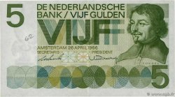 5 Gulden NIEDERLANDE 1966 P.090a VZ