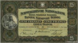 5 Francs SUISSE 1939 P.11i