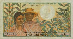 1000 Francs - 200 Ariary MADAGASCAR 1966 P.059a TTB
