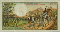 1000 Francs - 200 Ariary MADAGASCAR 1966 P.059a TTB
