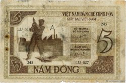 5 Dong VIET NAM 1946 P.004a B+
