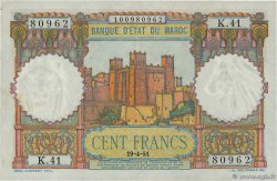 100 Francs MAROC  1951 P.45