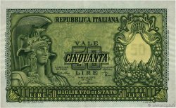 50 Lire ITALIA 1951 P.091b