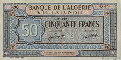 50 Francs TUNISIE  1949 P.23