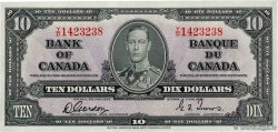 10 Dollars CANADA  1937 P.061b