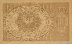 1000 Marek POLAND 1919 P.022a XF+
