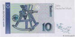 10 Deutsche Mark GERMAN FEDERAL REPUBLIC 1999 P.38d ST