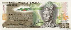 50 Centavos de Quetzal GUATEMALA  1982 P.058c
