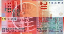 20 Francs SUISSE 1994 P.68a NEUF