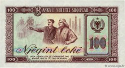 100 Leke Spécimen ALBANIE 1976 P.46s1 NEUF
