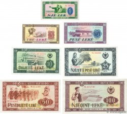 1 à 100 Lot ALBANIE 1976 P.40 à P.46 NEUF