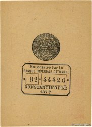 5 Kurush TURQUIE Constantinople 1877 P.047c SUP