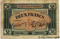 2 Francs GUADELOUPE  1925 P.13 TB