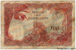 100 Francs GUADELOUPE  1944 P.16 TB+