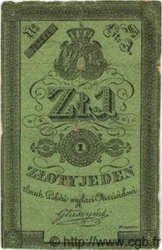 1 Zloty POLOGNE  1831 P.A22 TB+