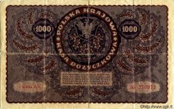 1000 Marek POLOGNE  1919 P.029 TTB