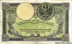 500 Zlotych POLOGNE  1924 P.058 TTB