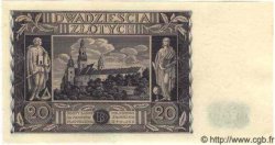 20 Zlotych POLOGNE  1936 P.077 NEUF