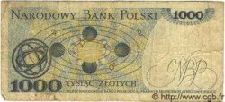 1000 Zlotych POLOGNE  1979 P.146b TB