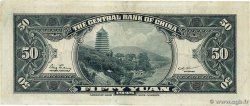 50 Yüan CHINE 1945 P.0393 TTB