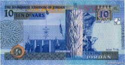 10 Dinars JORDANIE 2018 P.36f NEUF