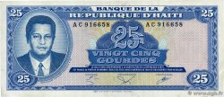 25 Gourdes HAITI 1985 P.243a F+