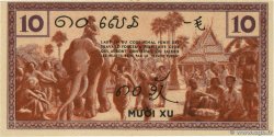 10 Cents INDOCHINE FRANÇAISE  1939 P.085c SPL+