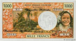 1000 Francs NOUVELLES HÉBRIDES  1979 P.20c