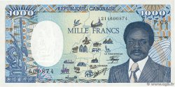 1000 Francs GABON  1990 P.10a
