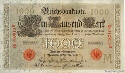 1000 Mark ALLEMAGNE  1908 P.036