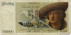 50 Deutsche Mark ALLEMAGNE FÉDÉRALE  1948 P.14a