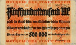 500000 Mark ALLEMAGNE Essen 1923 