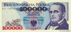 100000 Zlotych POLOGNE 1993 P.160a NEUF