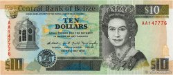 10 Dollars BELIZE  1990 P.54a
