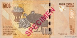 5000 Francs Spécimen RÉPUBLIQUE DÉMOCRATIQUE DU CONGO 2005 P.102s NEUF