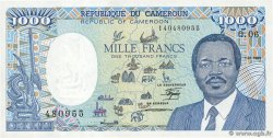 1000 Francs CAMEROUN 1989 P.26a