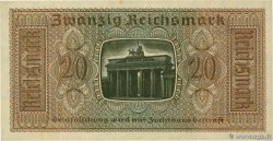 20 Reichsmark ALLEMAGNE 1940 P.R139 pr.SUP