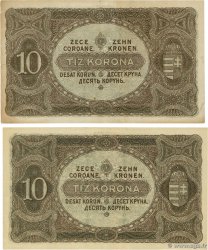 10 Korona Lot HONGRIE 1920 P.060 TB à TTB