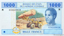 1000 Francs ÉTATS DE L AFRIQUE CENTRALE  2002 P.307Ma