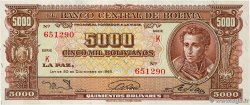 5000 Bolivianos BOLIVIA 1945 P.150 EBC+