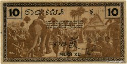10 Cents INDOCHINE FRANÇAISE  1939 P.085e SUP
